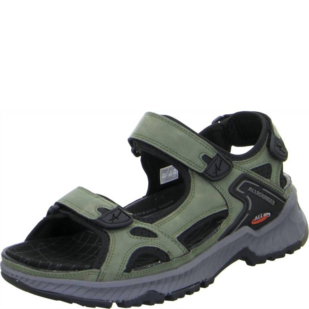 NEW ALLROUNDER men's honduras sandals in khaki green
